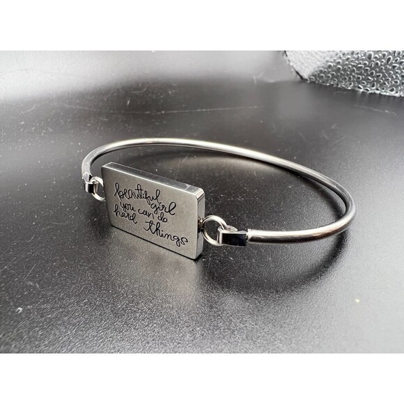 Plunder You Can Do Hard Things Bracelet - Picture 2 of 5